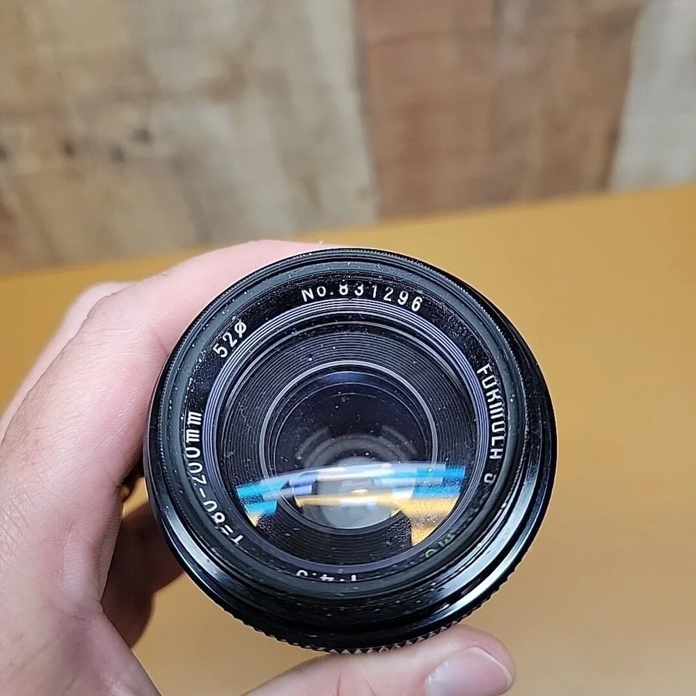 HOYA 52mm Skylight 1B No. 919043 1:4.5f = 80 - 200mm Lens Formula 5